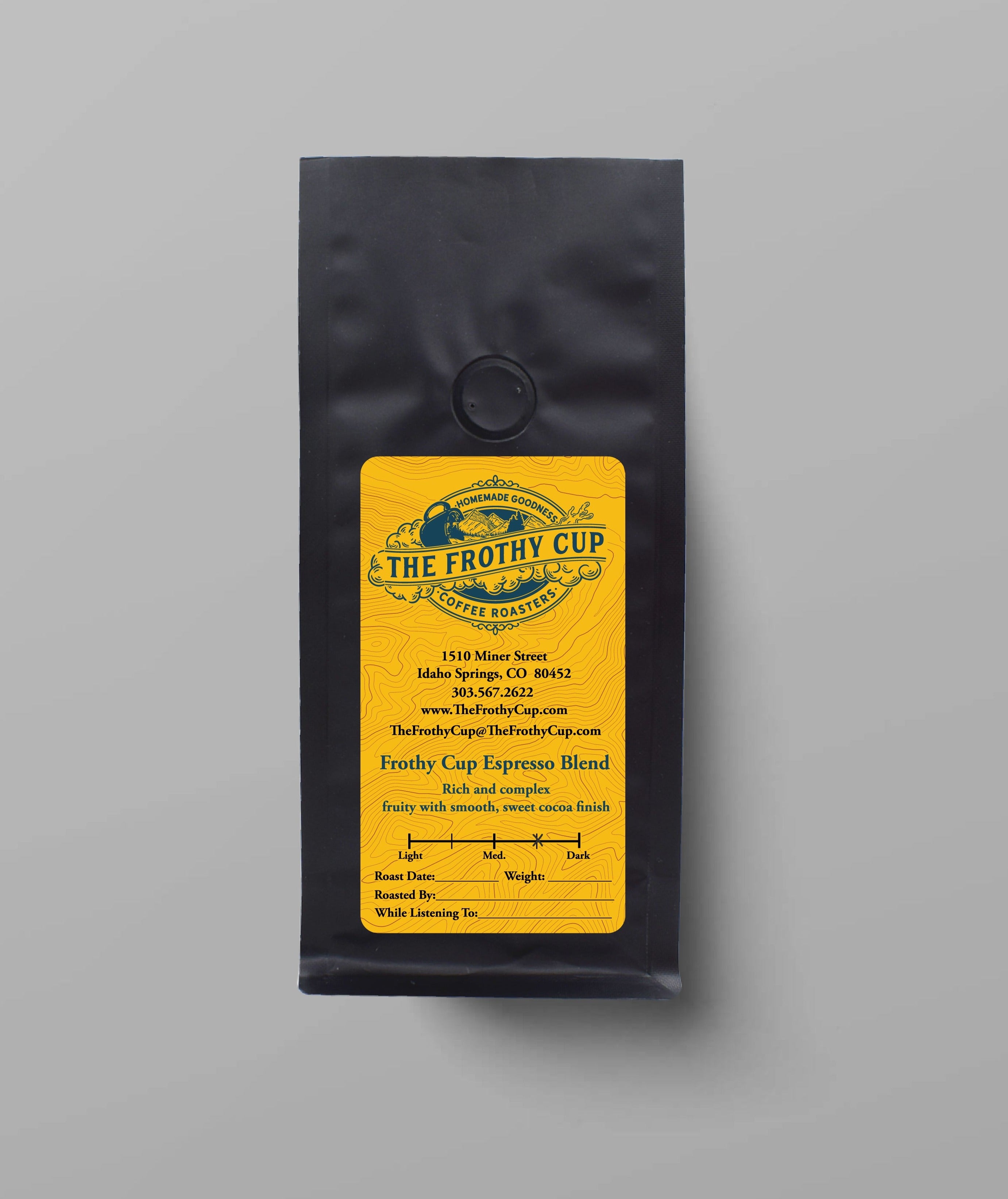 The Frothy Cup Espresso Blend