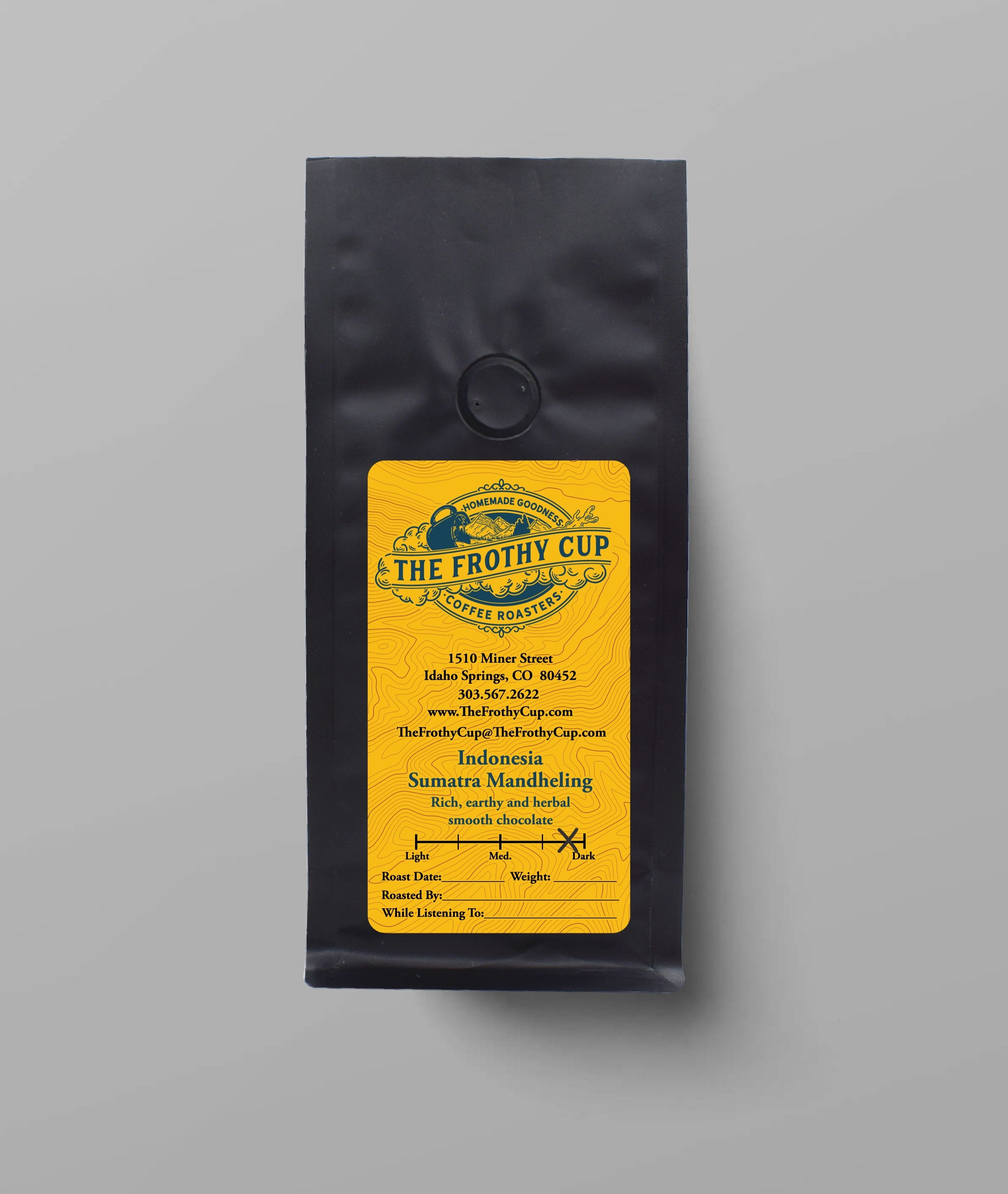 Sumatra Mandheling Dark Roast (Fair Trade Organic)